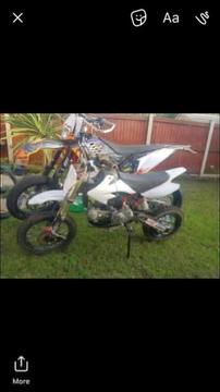 140cc oil cooled pitbike