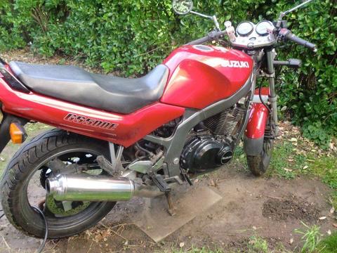 Suzuki gs500et motorcycle for sale