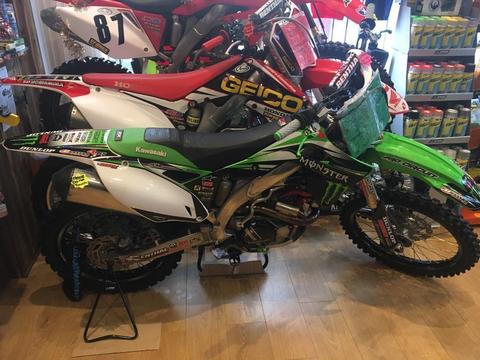 2015 kxf 450 efi fuel injection good as new condition