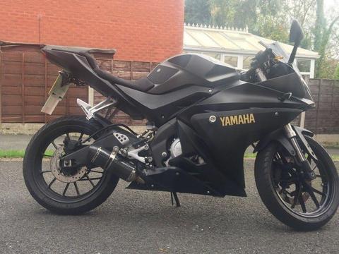 Yamaha yzf 125 64 reg