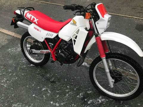 Honda mtx 125 1989 classic