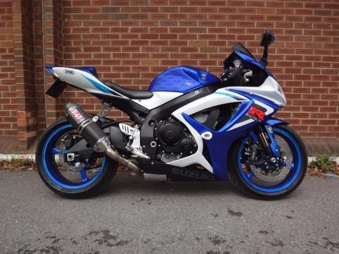 2007 SUZUKI GSX R750 11,000 MILES ONLY YOSHIMURA