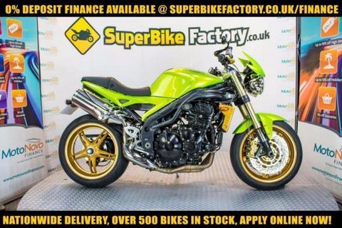 2007 57 TRIUMPH SPEED TRIPLE 1050 0% DEPOSIT FINANCE AVAILABLE