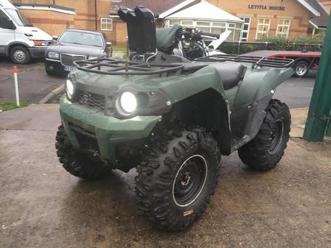 2010 59 reg Kawasaki kvf 750cc on road