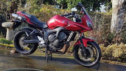Yamaha fz6s2 2007 vgc only 6400 miles fsh may px