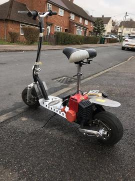 Big foot go-ped petrol scooter