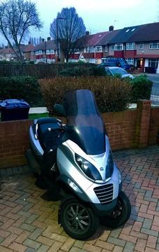 Piaggio MP3 400i Part Exchange into more expensive scooter