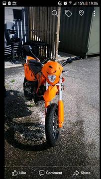 Sinnis apache orange 125cc for swopz