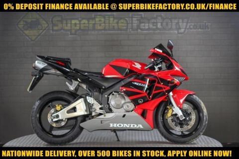 2004 04 HONDA CBR600RR 0% DEPOSIT FINANCE AVAILABLE