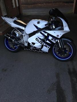 Gsxr 750 6 months mot ready to ride