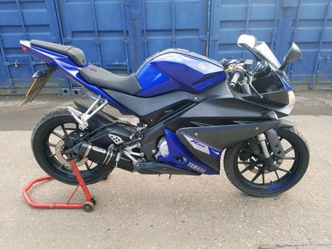 Yamaha yzf r125 14plate