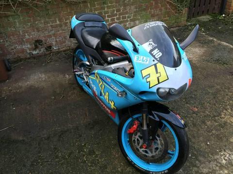 Aprilia rs 125 whole year MOT