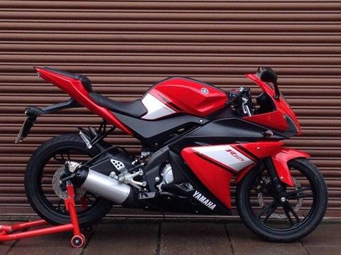 Yamaha YZF R125 Only 8291miles. Delivery Available *Credit & Debit Cards Accepted*