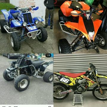 Yamaha banshee x2 KTM quad not raptor ltr ltz