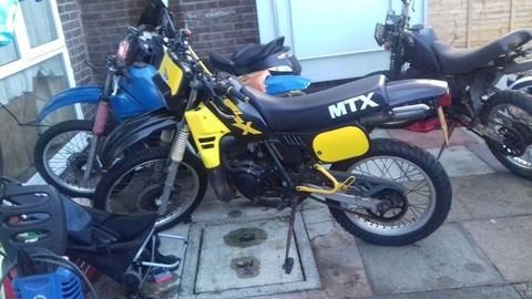 Honda mtx 125 1985 classic