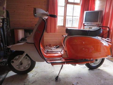 Lambretta Li150 resorted all new paint ,cables tyres
