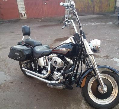 Harley Davidson Softail Fatboy, not a Road king, dyna, sportster, delivery possible