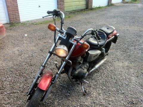 Honda blade motor bike