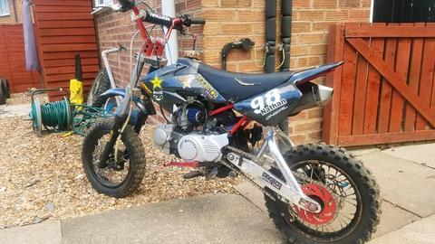 125cc pit bike dirt pitbike