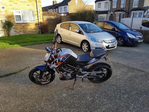 ktm duke 125 low mileage