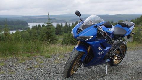 Caspian Blue triumph Daytona