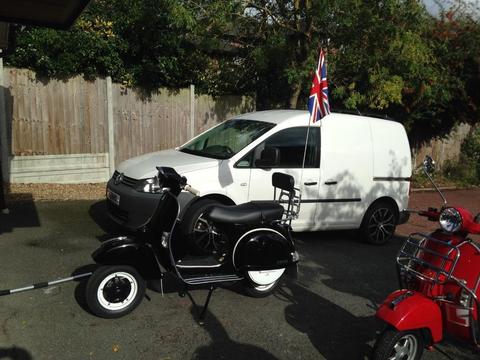 Vespa px 150 rare only done 500 miles 2017