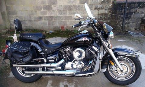 Yamaha Dragstar XVS1100 XVS 1100 Classic 12 month MOT ££££'s Of Extras