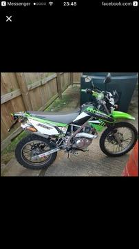 Kawasaki klx 125 , 2017