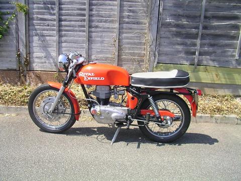 1966 Royal Enfield Continental GT Refurbished lots of new parts