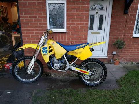 1992 suzuki rm 250