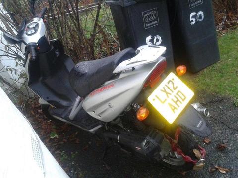 It’s a direct bike working fine, registered as a 50cc but is a 70cc