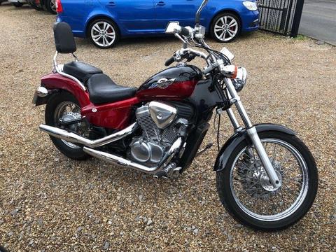 1996 HONDA SHADOW 600 RED LOW MILEAGE