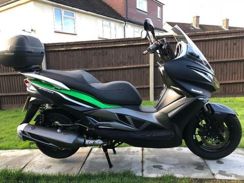 KAWASAKI J300 SPECIAL EDITION, ONLY 1,968 MILES, ABS, OUTSTANDING, SCOOTER, MINT