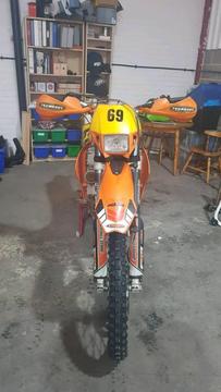 KTM 400 EXC 2002 Road Registered With Long MOT