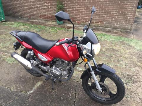 NOW SOLD!!!!!!!!!!! Zontes Monster 125cc SPARES or REPAIR