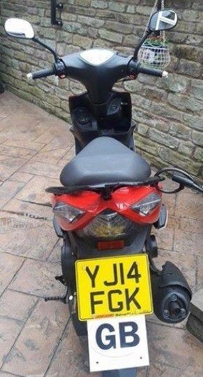 Honley Oliver Scooter. One owner. Genuine miles. Cheap runabout