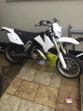 2003 ktm 125 sx, road registered