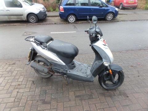 2011 kymco agility 50cc 4 stroke scooter moped not 125cc