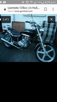 Lexmoto arizona 125cc poss px swaps