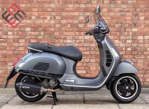 SOLD!! Vespa GTS 125cc (65 REG), Immaculate condition with only 3100 miles!