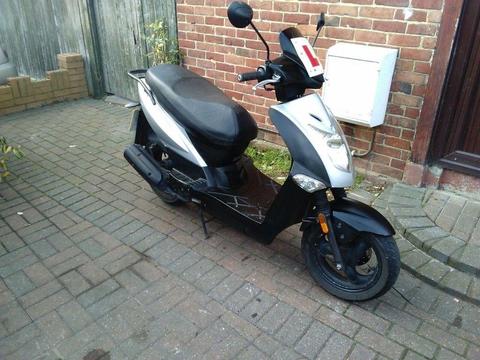 2012 Kymco Agility 125 automatic scooter, long MOT, good condition, runs very well, bargain,,,