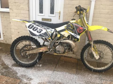 Rm 250 2006 not cr kx yz