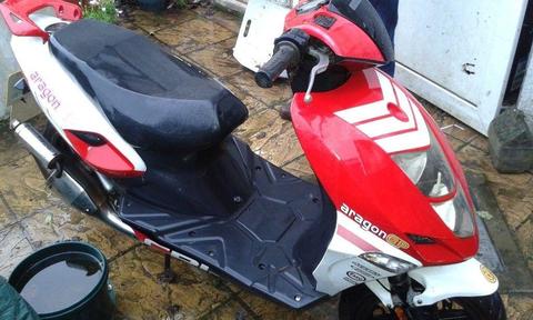argon cpi racing moped 50 cc spares or repairs 2009