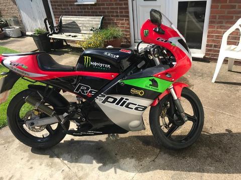 Derbi GPR 50 motorbike/moped fitted with a 70cc Kit. 12 Month Mot. Aprilia rs 50 rs50 derby aprillia