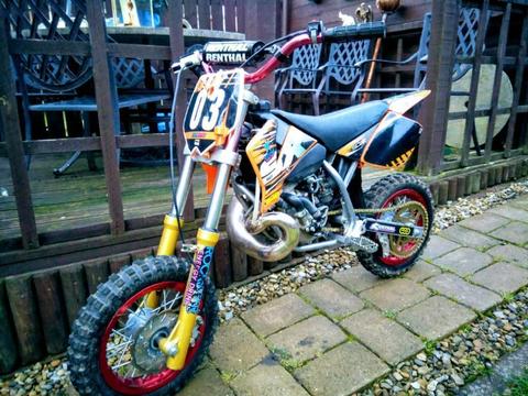 Ktm sx 50 rep clean as a whistle