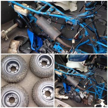 Suzuki lt 50, need pull start and carb, fresh rebuild