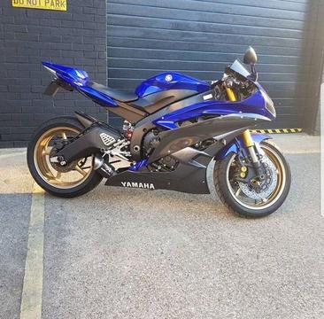 2007 57 REG YAMAHA R6 FACELIFT MODEL, FSHISTORY GREAT SPEC, VERY CLEAN BIKE, MOT'd, RIDES PERFECT