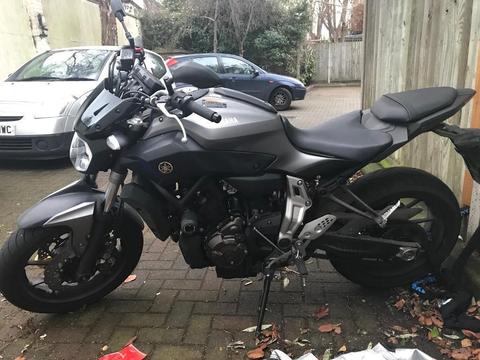 Yamaha MT07 abs 2016 (A2 restricted)