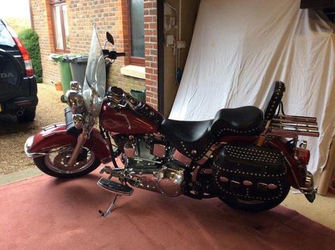 Harley Davidson heritage softail classic,1997,1340cc,12000 miles, one owner,excellent condition