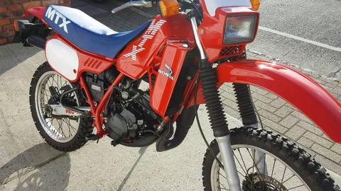 Honda mtx 125R motorcycle